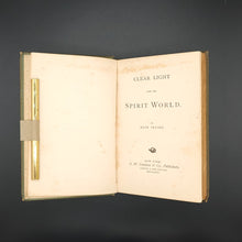 Load image into Gallery viewer, Irving - Clear Light from the Spiritual World (1884)
