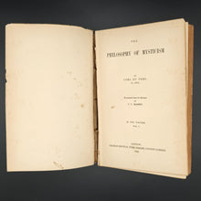 Load image into Gallery viewer, du Prel - The Philosophy of Mysticism (Vol. I & II) (1889)