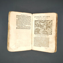 Load image into Gallery viewer, 12th century manuscript with Classical themes wrapping Ovid's Heroides (1576)