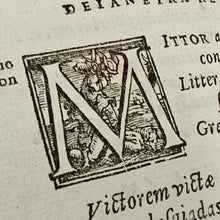 Load image into Gallery viewer, 12th century manuscript with Classical themes wrapping Ovid's Heroides (1576)