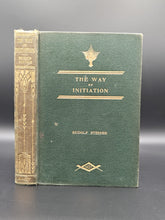 Load image into Gallery viewer, Steiner - The Way of Initiation of How to Attain Knowlege of the Higher Worlds (1910)