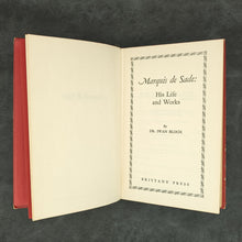 Load image into Gallery viewer, Bloch - Marquis de Sade: His Life and Works (1948)