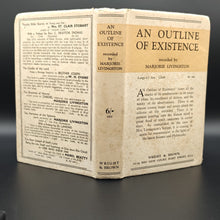 Load image into Gallery viewer, Livingston - An Outline of Existence (1933)