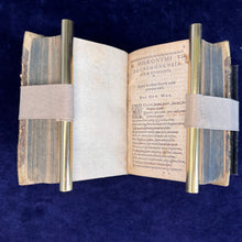 Load image into Gallery viewer, Emblemata, Chess, & Early Reader Annotations: Poemata varia / Marci Hieronymi Vidae Opera - Theodore de Beze/ Marco Girolamo Vida (1599/1585?)