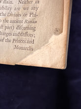 Load image into Gallery viewer, Hob-nobing with 18th c. nobility: Maurice Shelton - The True Rise of Nobility (1718)