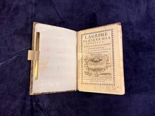 Load image into Gallery viewer, A cause for Tears, Missing a Page: Jacopo Cicognini, The Tears of the Prophet Jeremiah (Lagrime di Gieremiae Profeta)(1627)