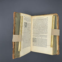 Load image into Gallery viewer, Binding the Medieval and Early Modern: Unattested 16th c. Martin Luther fragment, 14th century Swiss manuscript, and Blind Stamping as Cultural Commentary
