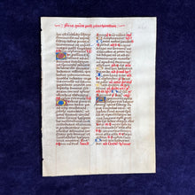 Load image into Gallery viewer, Celebrating after Pentecost: Liturgical Bifolium from Germany (late 15th c.)