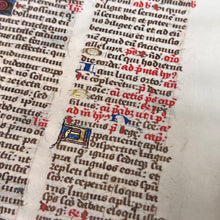 Load image into Gallery viewer, Celebrating after Pentecost: Liturgical Bifolium from Germany (late 15th c.)