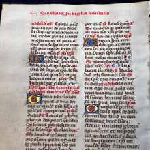 Load image into Gallery viewer, Celebrating after Pentecost: Liturgical Bifolium from Germany (late 15th c.)