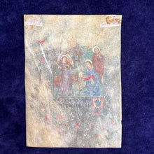 Load image into Gallery viewer, Imitating the Middle Ages in the Victorian Period: 19th century painting in the style of a medieval manuscript