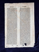 Load image into Gallery viewer, "Primum est amore. Secundum est Odium": Summa Theologica (ca. 1470s)