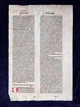 Load image into Gallery viewer, "Primum est amore. Secundum est Odium": Summa Theologica (ca. 1470s)