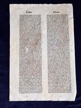 Load image into Gallery viewer, "Primum est amore. Secundum est Odium": Summa Theologica (ca. 1470s)