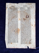 Load image into Gallery viewer, "Primum est amore. Secundum est Odium": Summa Theologica (ca. 1470s)