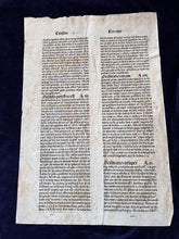 Load image into Gallery viewer, "Primum est amore. Secundum est Odium": Summa Theologica (ca. 1470s)