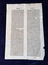 Load image into Gallery viewer, "Primum est amore. Secundum est Odium": Summa Theologica (ca. 1470s)