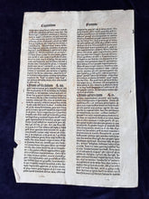 Load image into Gallery viewer, "Primum est amore. Secundum est Odium": Summa Theologica (ca. 1470s)