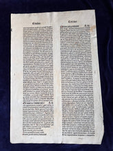 Load image into Gallery viewer, "Primum est amore. Secundum est Odium": Summa Theologica (ca. 1470s)