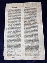 Load image into Gallery viewer, "Primum est amore. Secundum est Odium": Summa Theologica (ca. 1470s)