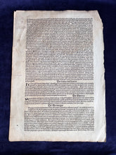 Load image into Gallery viewer, Creating a Modern Europe: Hartmann Schedel, 9 leaves from the Nuremberg Chronicle (1493)