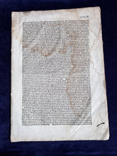 Load image into Gallery viewer, Creating a Modern Europe: Hartmann Schedel, 9 leaves from the Nuremberg Chronicle (1493)