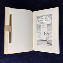 Load image into Gallery viewer, Ghoulishly Witty: Dehn & Gorey - Quake, Quake, Quake (1961)