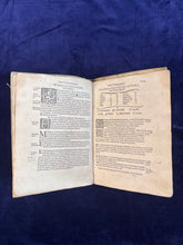 Load image into Gallery viewer, Conocer la altitud del Sol sobre el Horizonte en qualquier día y hora por los rayos del Sol: Peter Apian - Cosmographia (1575)