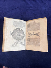 Load image into Gallery viewer, Conocer la altitud del Sol sobre el Horizonte en qualquier día y hora por los rayos del Sol: Peter Apian - Cosmographia (1575)
