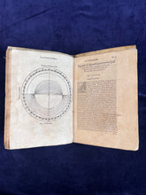 Load image into Gallery viewer, Conocer la altitud del Sol sobre el Horizonte en qualquier día y hora por los rayos del Sol: Peter Apian - Cosmographia (1575)
