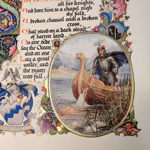 Load image into Gallery viewer, The Death of a King & a Time that Never Existed : Alfred Lord Tennyson & Alberto Sangorski - Morte d'Arthur (1912)