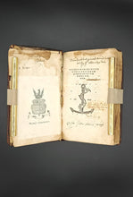 Load image into Gallery viewer, Annotated Second Issue Aldine Dictorum et factorum with two significant medieval pastedowns: 9th century Terence and 13th century Richard Rufus of Cornwall.