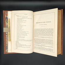 Load image into Gallery viewer, The Works of Ben Jonson with A Biographical Memoir (1855)
