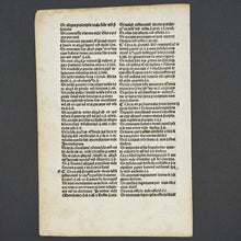 Load image into Gallery viewer, What To Do About Your Lust & Other People's Shipwrecks : A leaf from Angelo Carletti de Chivasso - Summa de casibus conscientae (1495)