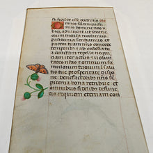 Load image into Gallery viewer, Book of Hours Leaf Attributable to Cornelia van Wulfschkerke of Sion Convent - Bruges/Ghent (ca. 1500)