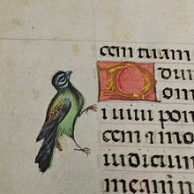 Load image into Gallery viewer, Book of Hours Leaf Attributable to Cornelia van Wulfschkerke of Sion Convent - Bruges/Ghent (ca. 1500)