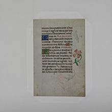 Load image into Gallery viewer, Book of Hours Leaf Attributable to Cornelia van Wulfschkerke of Sion Convent - Bruges/Ghent (ca. 1500)