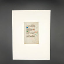 Load image into Gallery viewer, Book of Hours Leaf Attributable to Cornelia van Wulfschkerke of Sion Convent - Bruges/Ghent (ca. 1500)