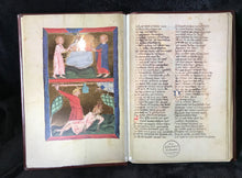 Load image into Gallery viewer, A Facsimile Fit for an Emperor: Rudolf von Em's "Weltchronik" (World Chronicle) and Stricker's epic of Karl der Große (Charlemagne) (14th c./ 1980)