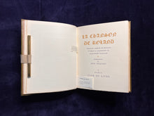 Load image into Gallery viewer, Medieval facsimile with a touch of medievalism: The Chanson de Roland (12th c./ 1962)
