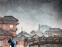 Load image into Gallery viewer, Kawase Hasui, Shinagawa (1931)