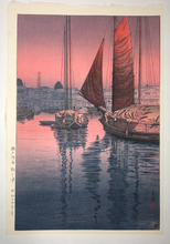 Load image into Gallery viewer, Harbor of Tomonoura (1931-1940)