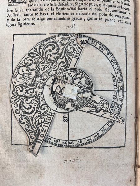 Spinning around the New World: Peter Apian's Cosmographia (1575)