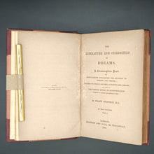 Load image into Gallery viewer, Seafield - The Literature and Curiosities of Dreams (1865)
