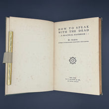 Load image into Gallery viewer, Sciens - How to Speak With the Dead (1918)
