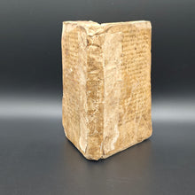 Load image into Gallery viewer, 12th century manuscript with Classical themes wrapping Ovid's Heroides (1576)
