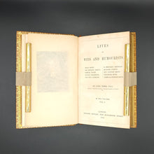 Load image into Gallery viewer, [Bayntun Binding] Timbs -  Lives of Wits and Humourists. In Two Volumes. (1862)
