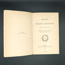 Load image into Gallery viewer, [Bayntun Binding] Taine - History of English Literature (1877)
