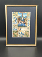 Load image into Gallery viewer, Leaf from Book of Hours, near Ghent-Bruges, Belgium, late 15th century.&nbsp;
