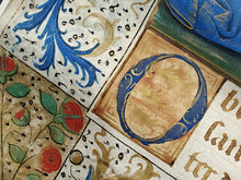 Load image into Gallery viewer, Leaf from Book of Hours, near Ghent-Bruges, Belgium, late 15th century.&nbsp;
